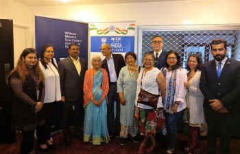 Mr. Marten Rabarts, Festival Director, NZIFF invited H.E. Muktesh K. Pardeshi, High Commissioner, to attend the screening of the Marathi movie "Godavari" as the Guest of Honour with the other High Commission officials at Penthouse Cinema and Cafe, Wellington